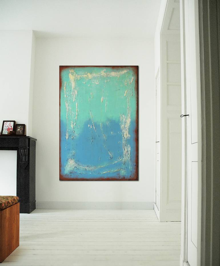 Original Minimalism Abstract Painting by Ronald Hunter