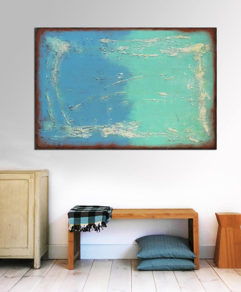 Original Minimalism Abstract Painting by Ronald Hunter