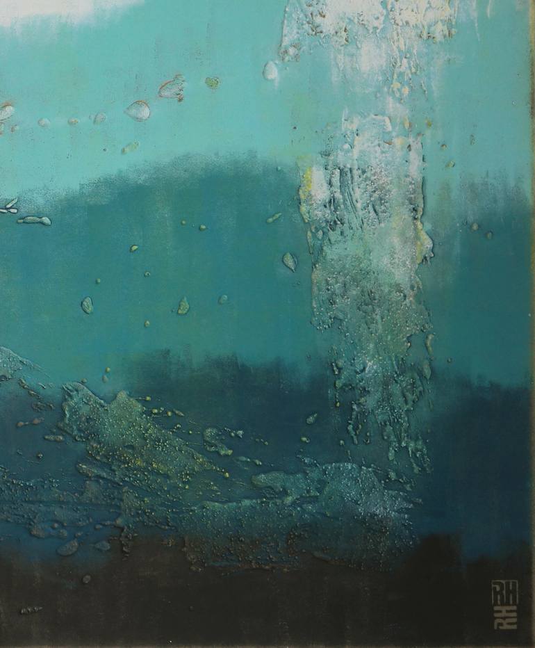 Original Minimalism Abstract Painting by Ronald Hunter