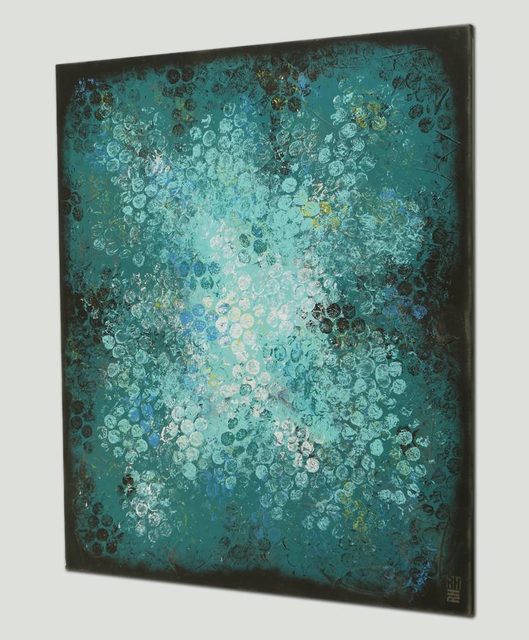 Original Abstract Expressionism Abstract Painting by Ronald Hunter