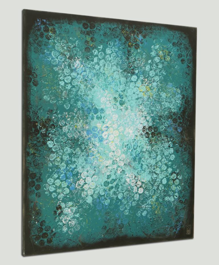 Original Abstract Expressionism Abstract Painting by Ronald Hunter