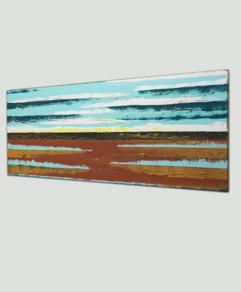 Original Modern Abstract Painting by Ronald Hunter