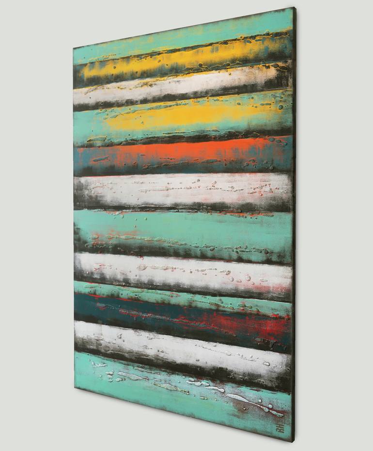 Original Modern Abstract Painting by Ronald Hunter