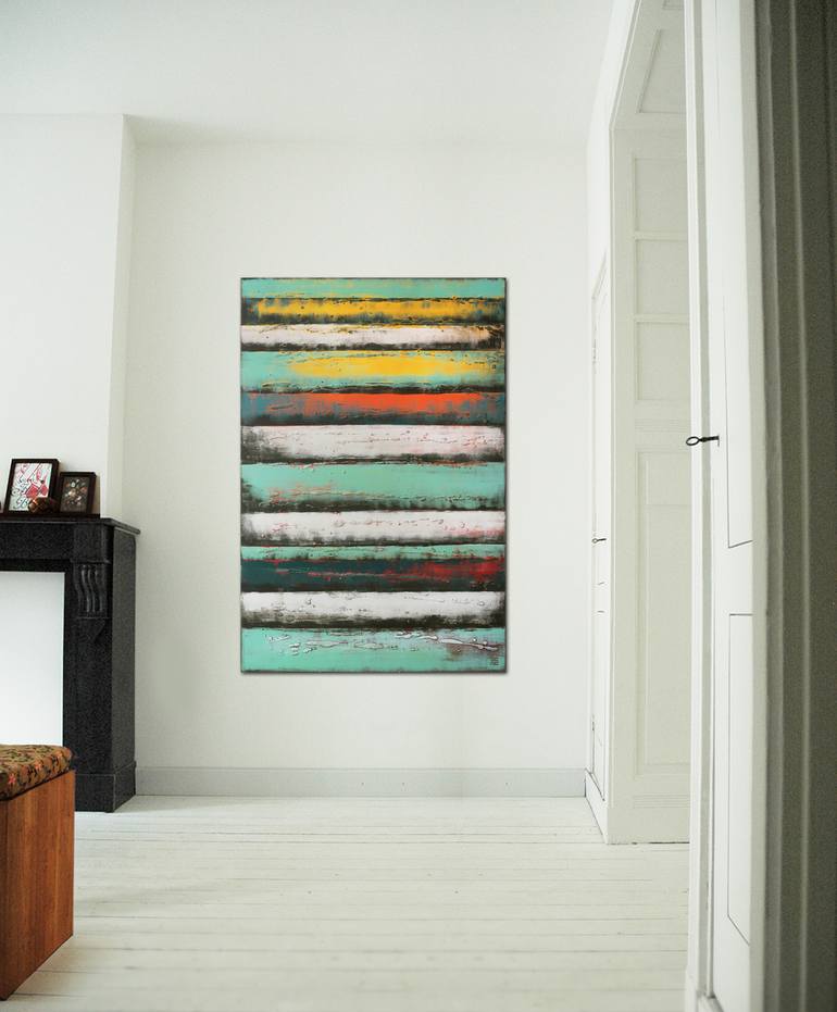 Original Modern Abstract Painting by Ronald Hunter