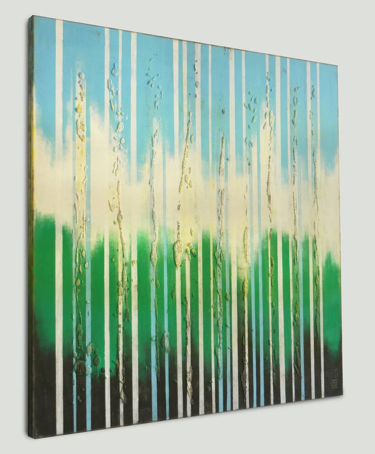 Original Abstract Painting by Ronald Hunter