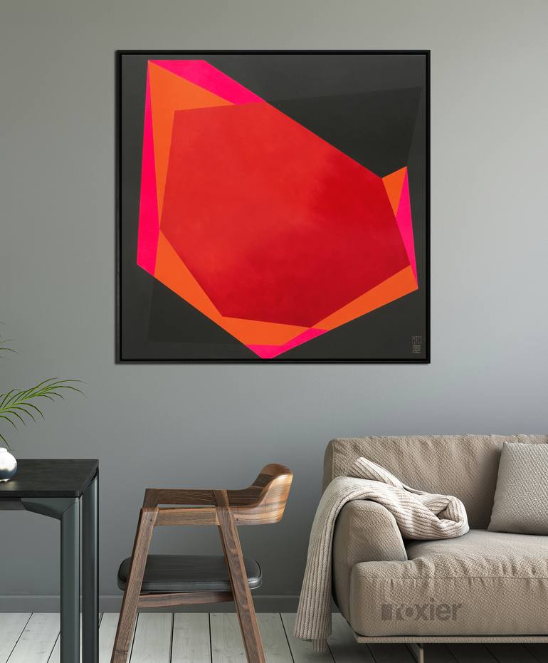 Original Minimalism Abstract Painting by Ronald Hunter