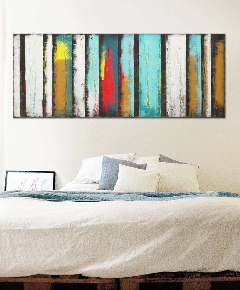 Original Modern Abstract Painting by Ronald Hunter