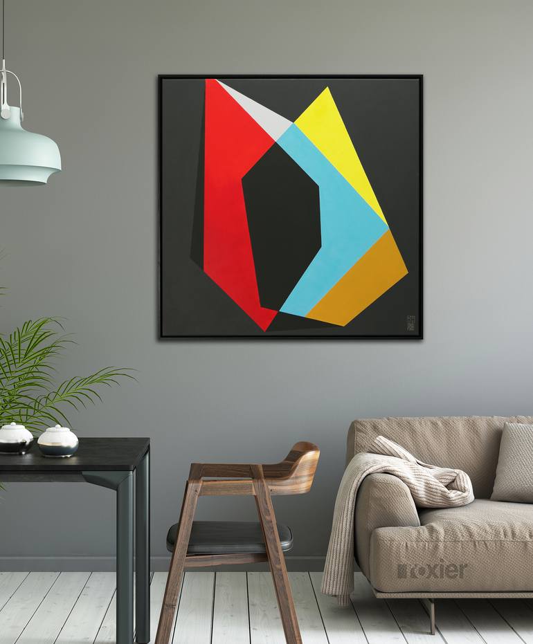 Original Minimalism Abstract Painting by Ronald Hunter