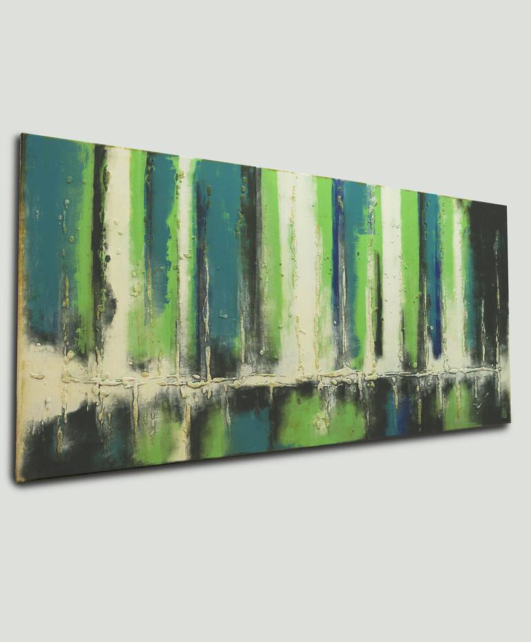 Original Abstract Painting by Ronald Hunter