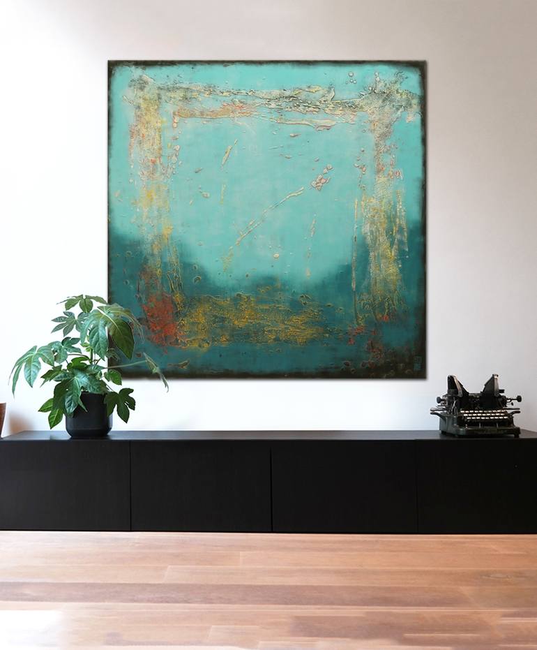 Original Abstract Painting by Ronald Hunter