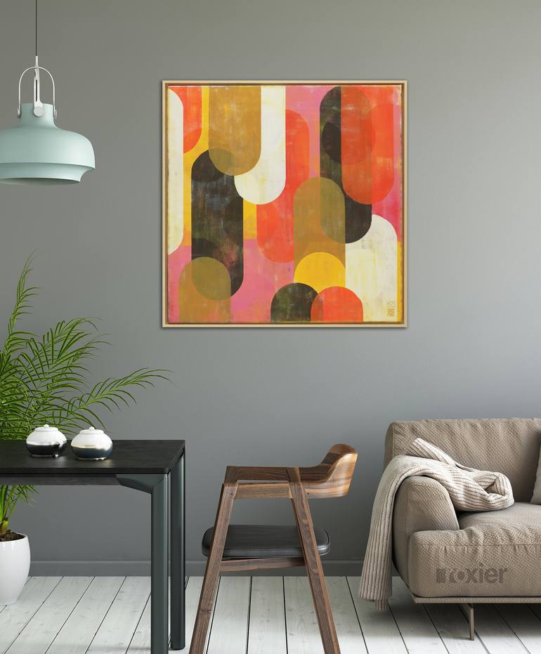 Original Abstract Painting by Ronald Hunter