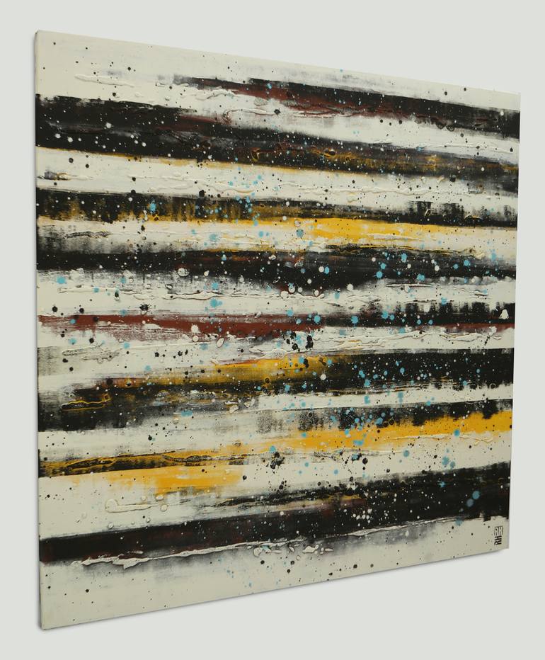Original Abstract Painting by Ronald Hunter