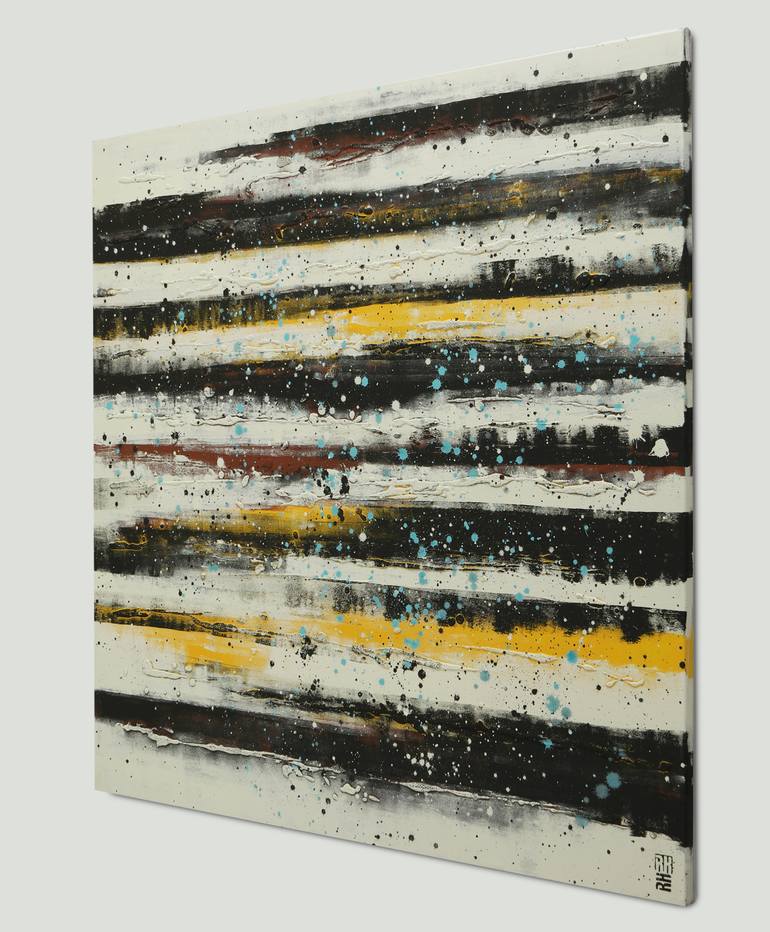 Original Abstract Painting by Ronald Hunter