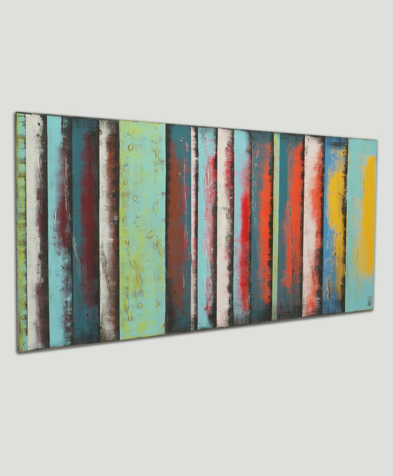 Original Abstract Painting by Ronald Hunter