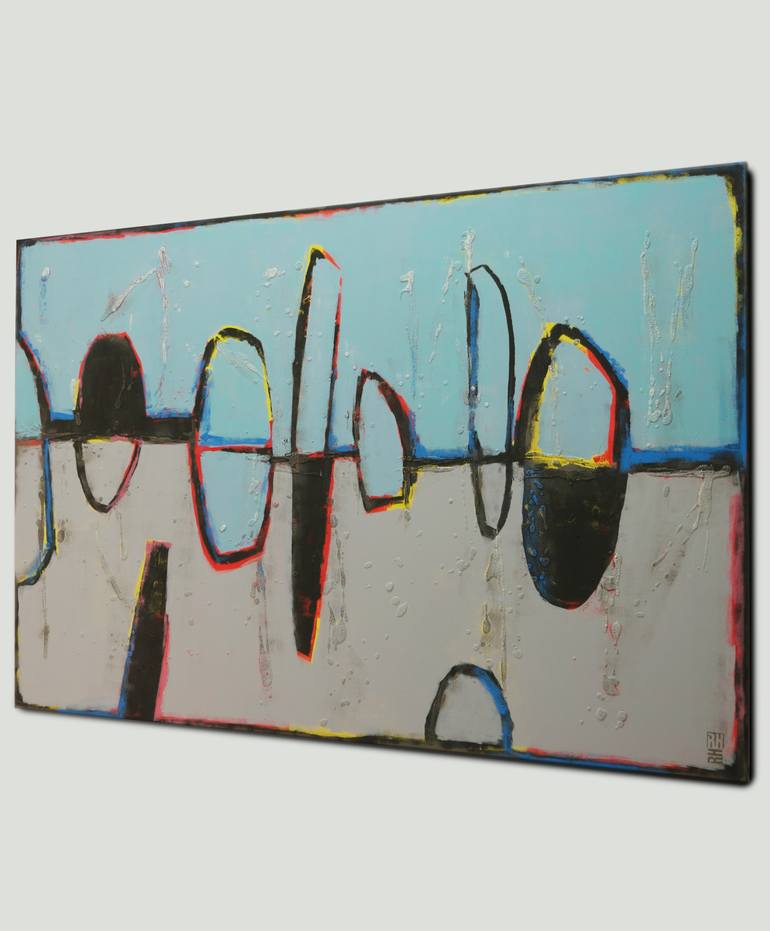 Original Modern Abstract Painting by Ronald Hunter