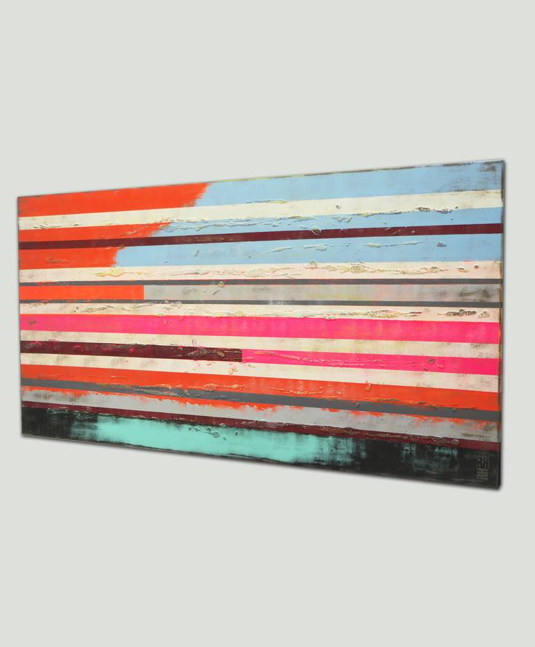 Original Modernism Abstract Painting by Ronald Hunter