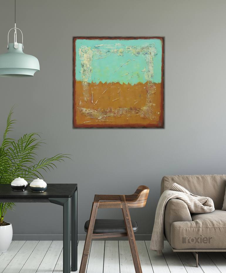 Original Minimalism Abstract Painting by Ronald Hunter