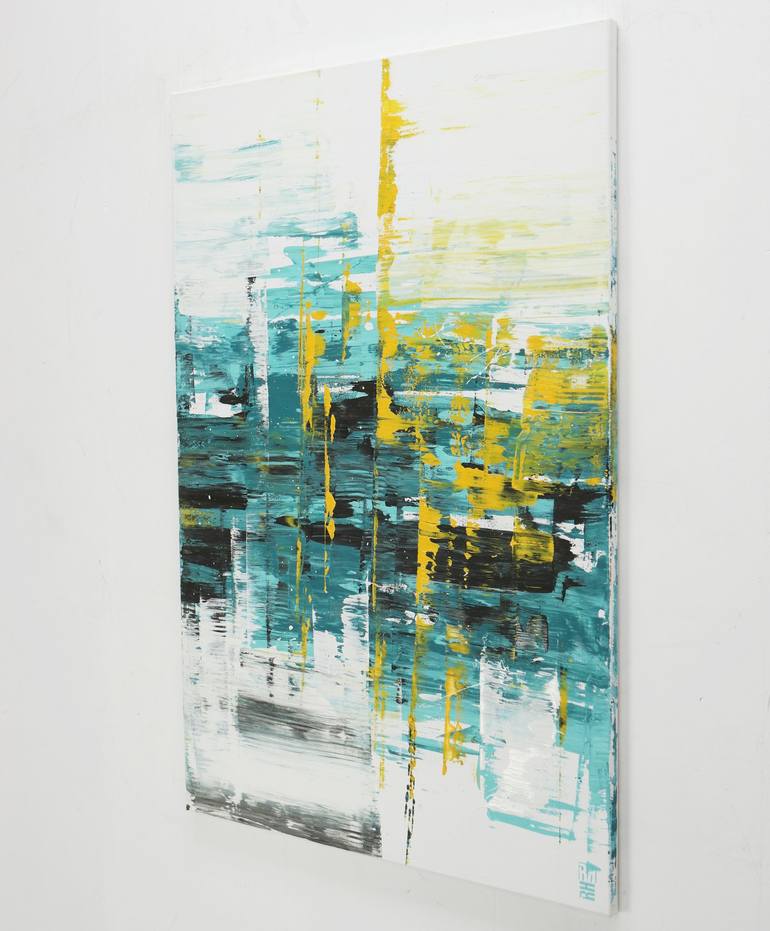 Original Abstract Painting by Ronald Hunter