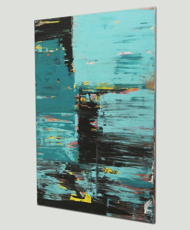 Original Expressionism Abstract Painting by Ronald Hunter