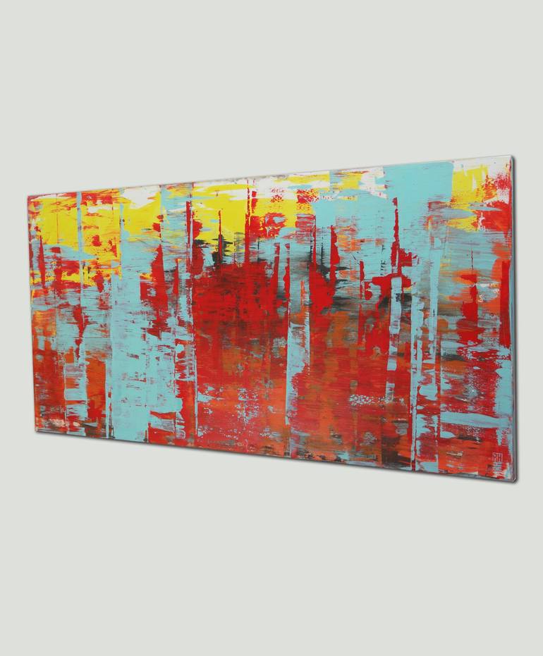 Original Abstract Painting by Ronald Hunter