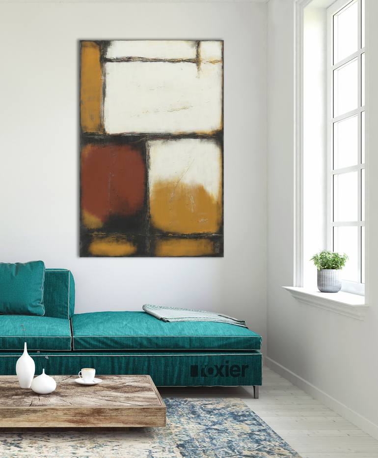 Original Abstract Painting by Ronald Hunter