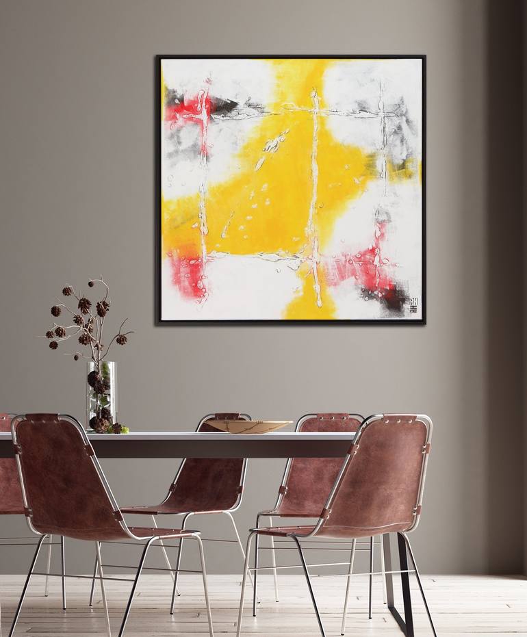 Original Abstract Painting by Ronald Hunter