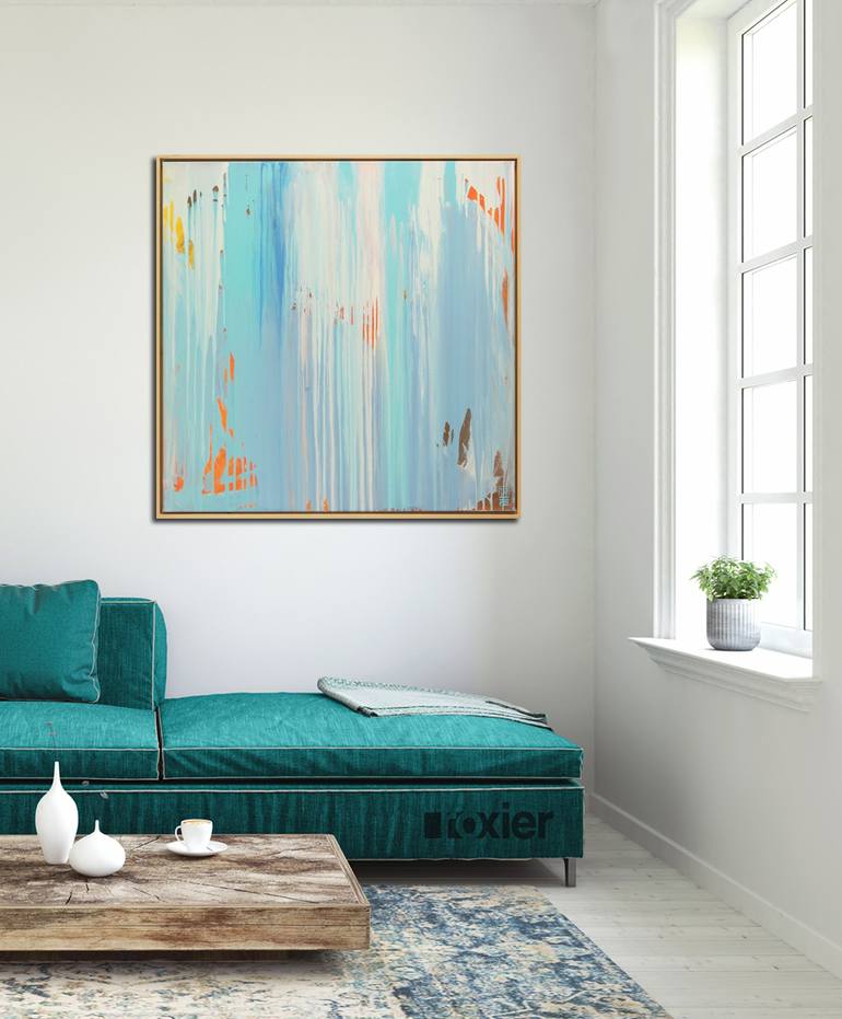 Original Minimalism Abstract Painting by Ronald Hunter