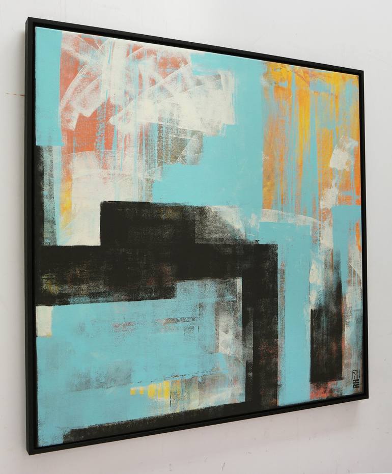 Original Modern Abstract Painting by Ronald Hunter