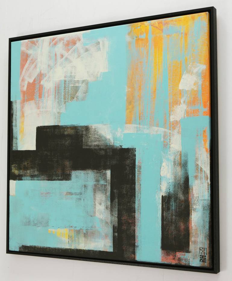 Original Modern Abstract Painting by Ronald Hunter