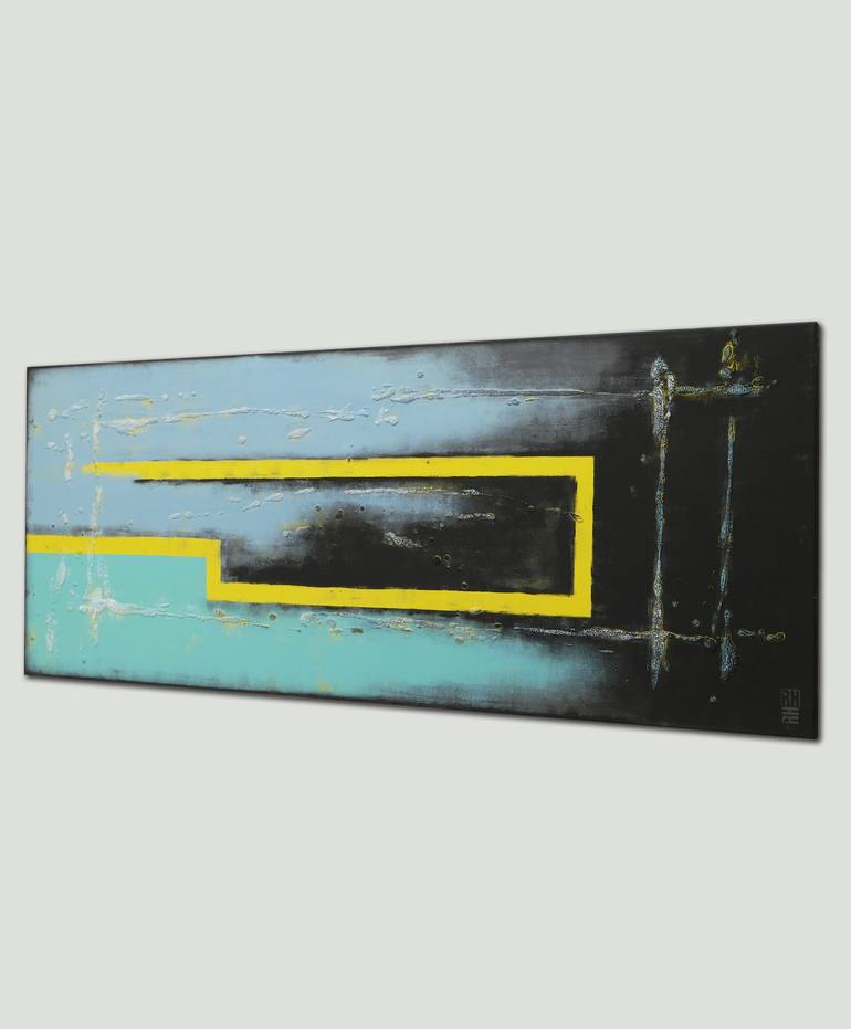 Original Modern Abstract Painting by Ronald Hunter