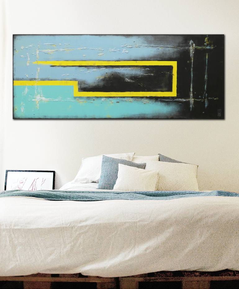 Original Modern Abstract Painting by Ronald Hunter