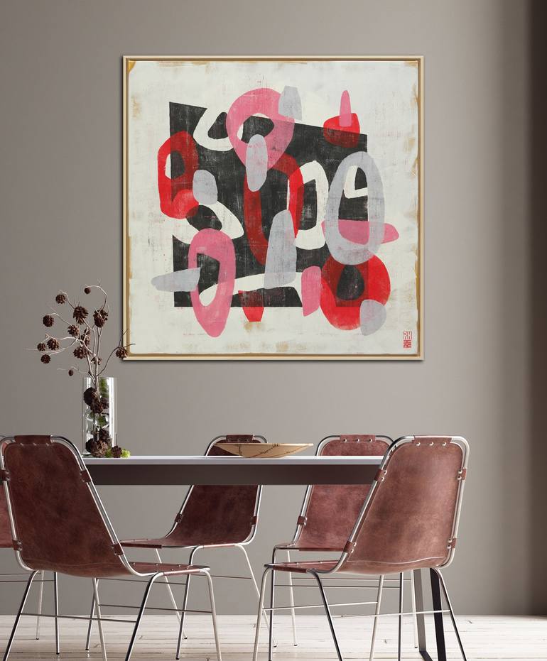 Original Abstract Painting by Ronald Hunter