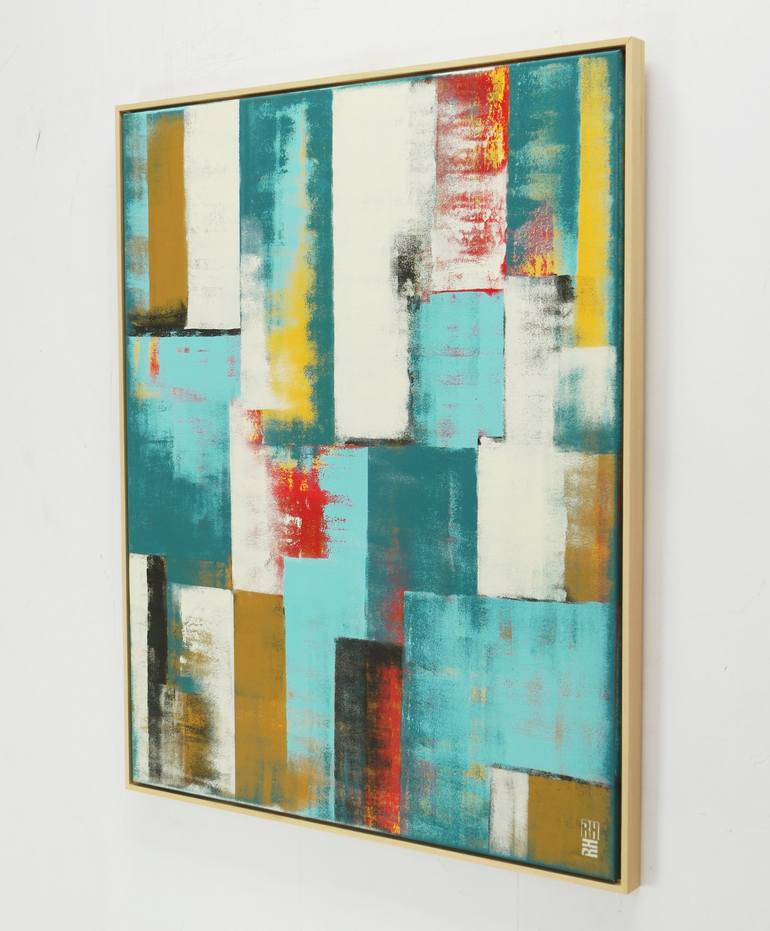 Original Minimalism Abstract Painting by Ronald Hunter