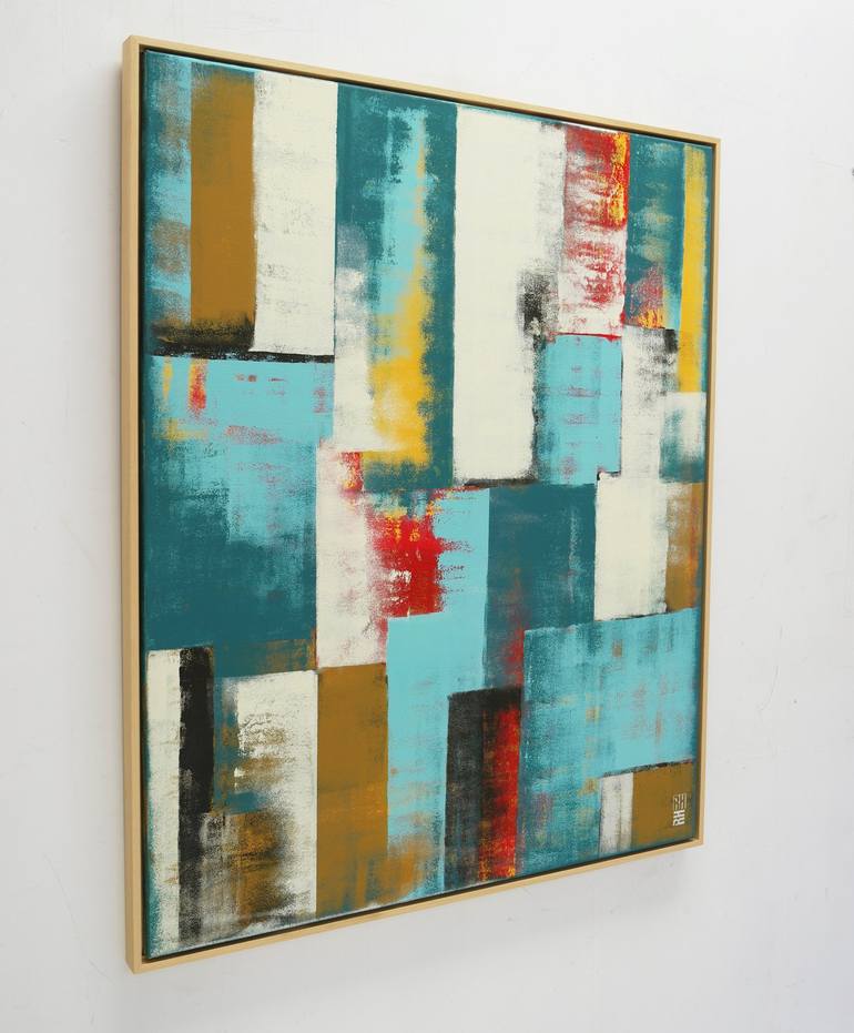 Original Minimalism Abstract Painting by Ronald Hunter