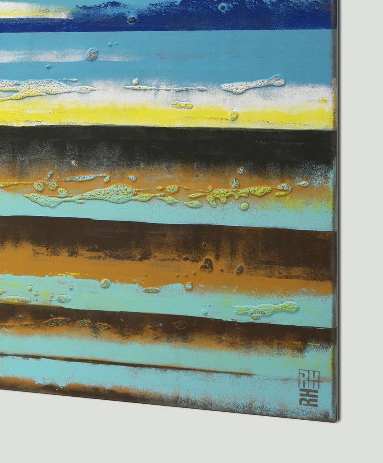Original Abstract Landscape Painting by Ronald Hunter