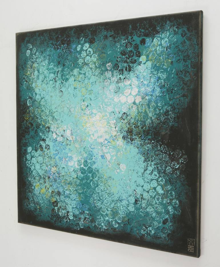 Original Abstract Painting by Ronald Hunter