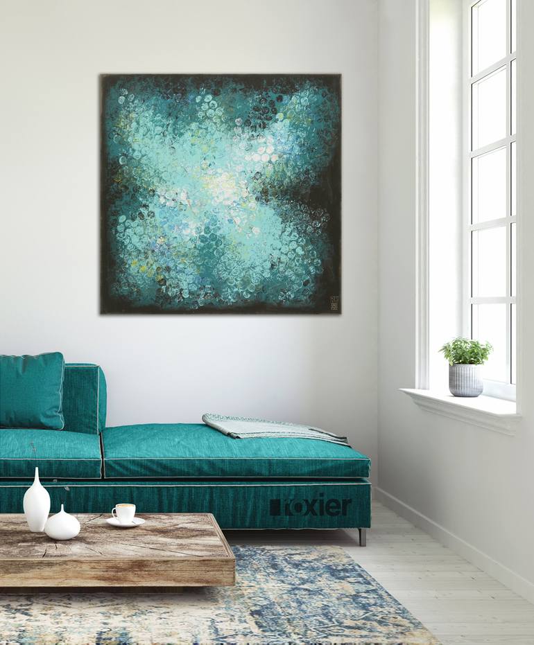 Original Abstract Painting by Ronald Hunter