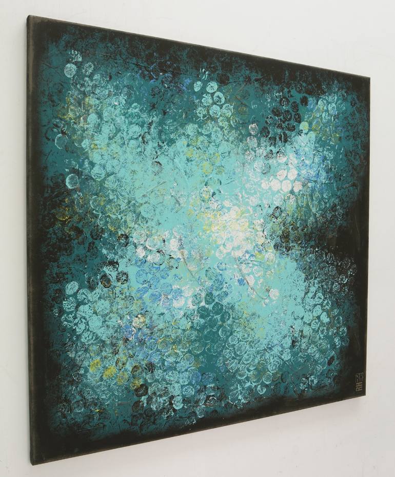 Original Abstract Painting by Ronald Hunter