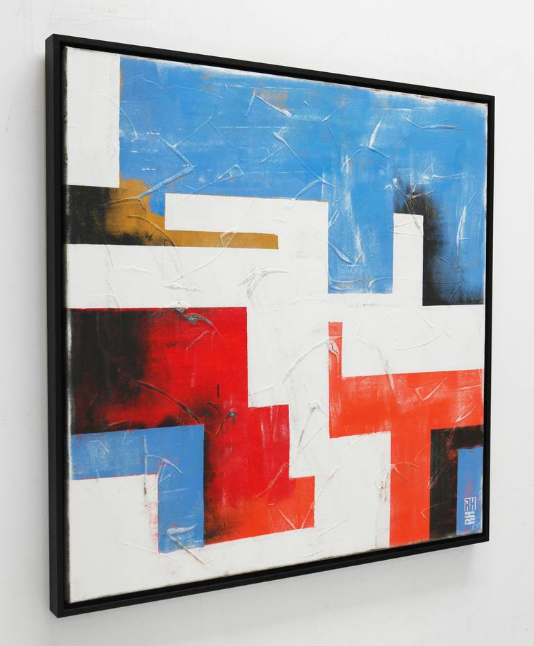 Original Modern Abstract Painting by Ronald Hunter