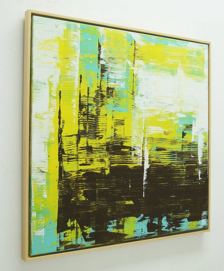 Original Abstract Expressionism Abstract Painting by Ronald Hunter