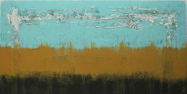 Original Abstract Landscape Paintings by Ronald Hunter