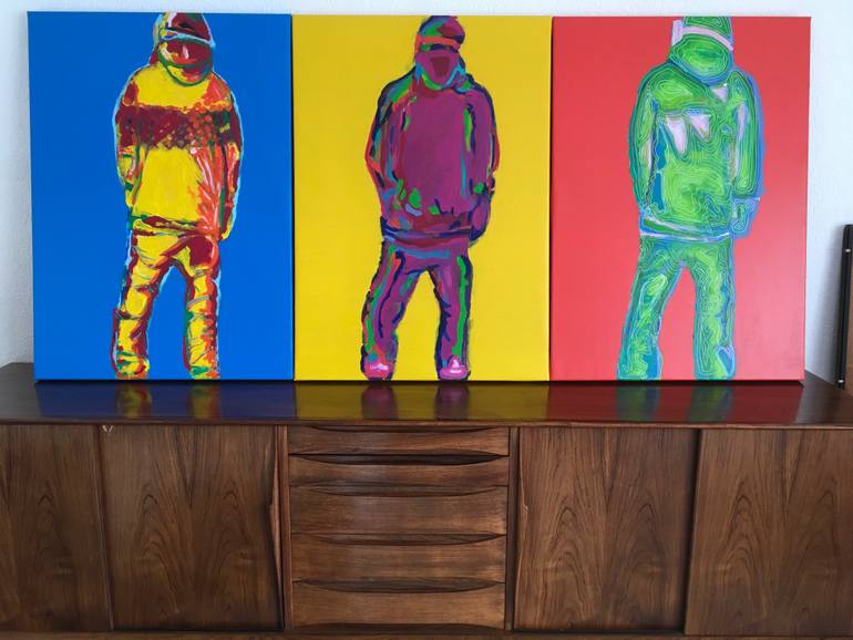 Original Expressionism Sports Painting by Nortik Robert