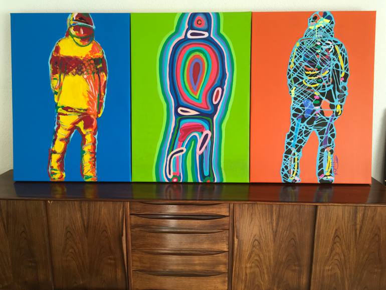 Original Expressionism Sports Painting by Nortik Robert