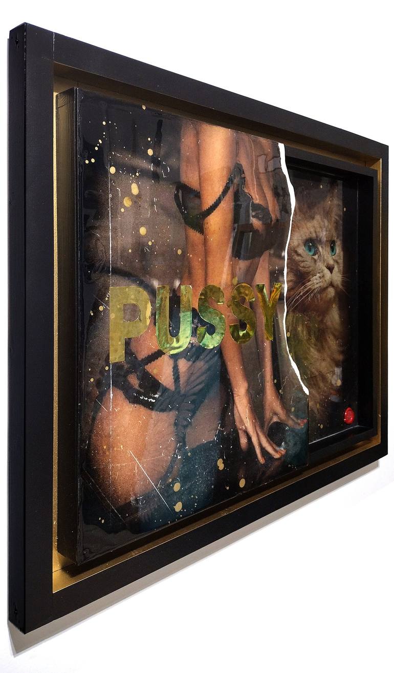 Original Conceptual Erotic Mixed Media by AUGUSTO SANCHEZ