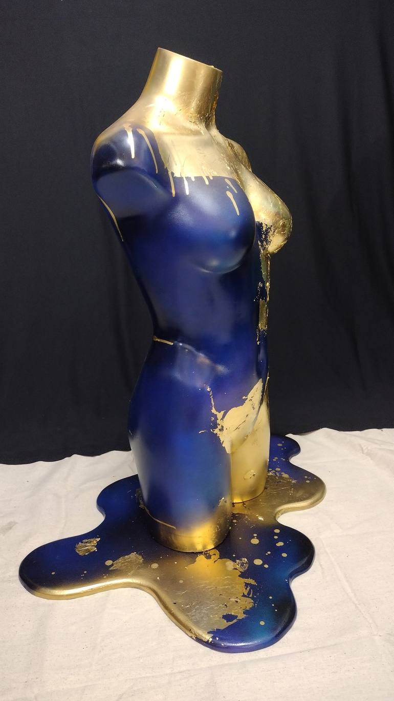 Original Abstract Body Sculpture by AUGUSTO SANCHEZ