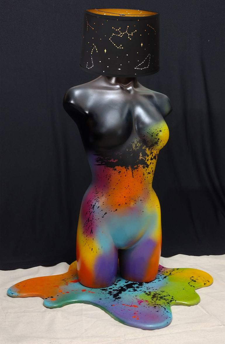 Original Abstract Women Sculpture by AUGUSTO SANCHEZ