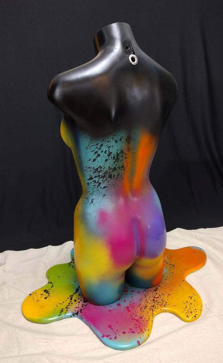 Original Abstract Women Sculpture by AUGUSTO SANCHEZ