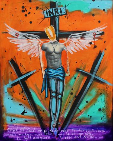 Original Expressionism Religious Paintings by AUGUSTO SANCHEZ