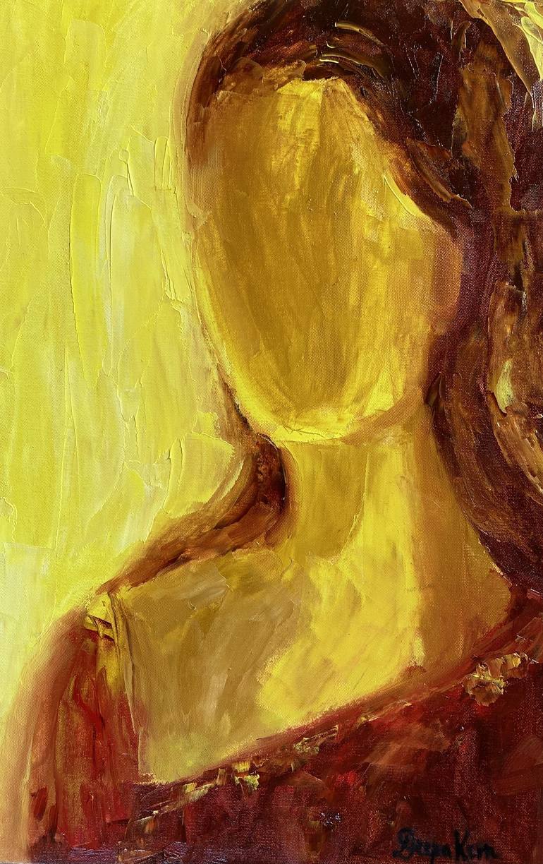 Original Abstract Expressionism Women Paintings by Deepa Kern