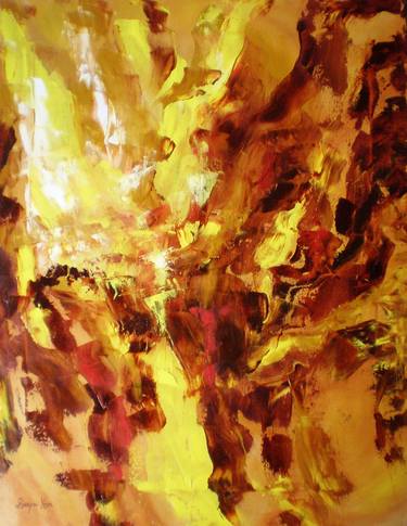 Original Abstract Expressionism Abstract Paintings by Deepa Kern